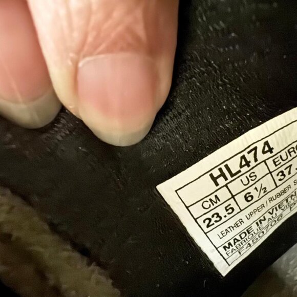 New Women's Brown Leather Onitsuka Tiger Sneakers by ASICS Mexico 66, Size 6.5 - Picture 8 of 13